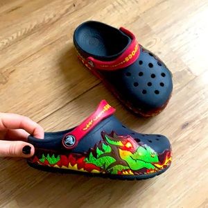 Light up crocs